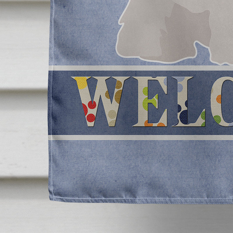 Bolognese Welcome Flag Canvas House Size CK3684CHF