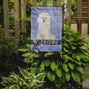 Bolognese Welcome Garden Flag – Decorative Outdoor Yard Flag CK3684GF