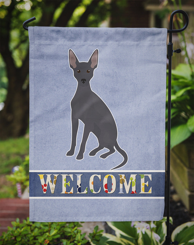 Peruvian Hairless Dog Welcome Flag Garden Size CK3699GF