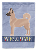 Akita Shepherd Welcome Garden Flag - Outdoor Decorative Yard Flag CK3705GF