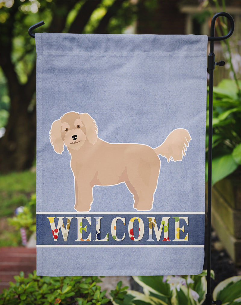 Bichpoo Welcome Flag Garden Size CK3712GF