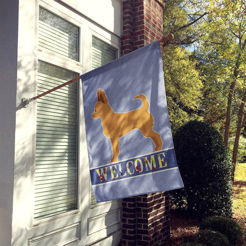 Tan Chion Welcome Flag Canvas House Size CK3720CHF