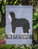 Black Sheepadoodle Welcome Garden Flag - Outdoor Decorative Yard Flag CK3774GF