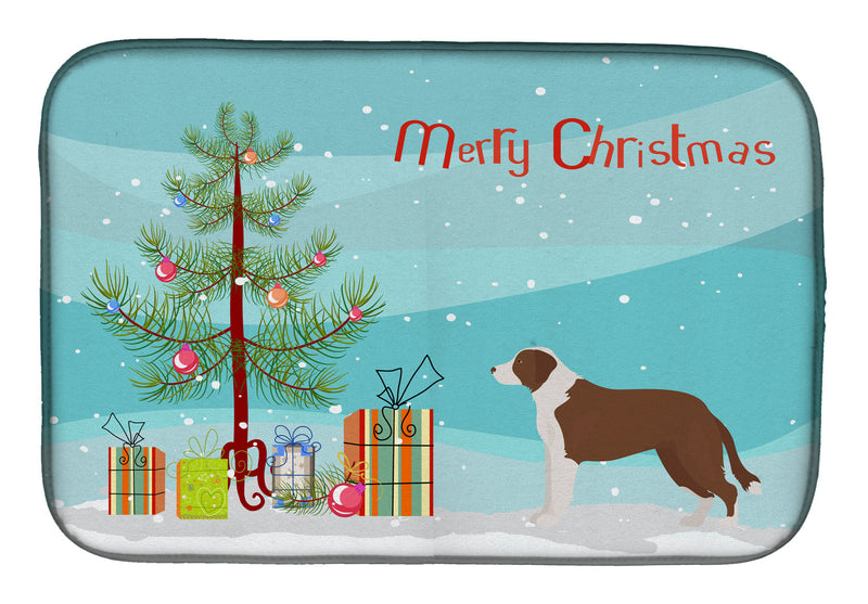 Borador Christmas Tree Dish Drying Mat – Absorbent, Artistic Kitchen Essentials CK3807DDM