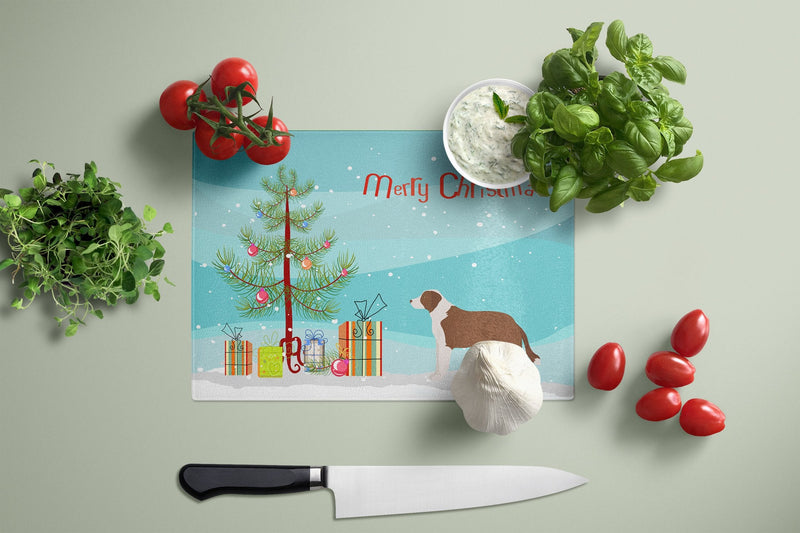 Borador Christmas Tree Glass Cutting Boards – Durable, Decorative Kitchen Art Large CK3807LCB