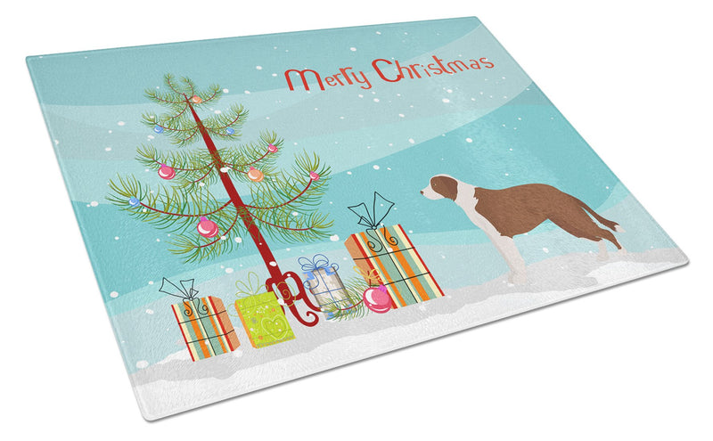 Borador Christmas Tree Glass Cutting Boards – Durable, Decorative Kitchen Art Large CK3807LCB