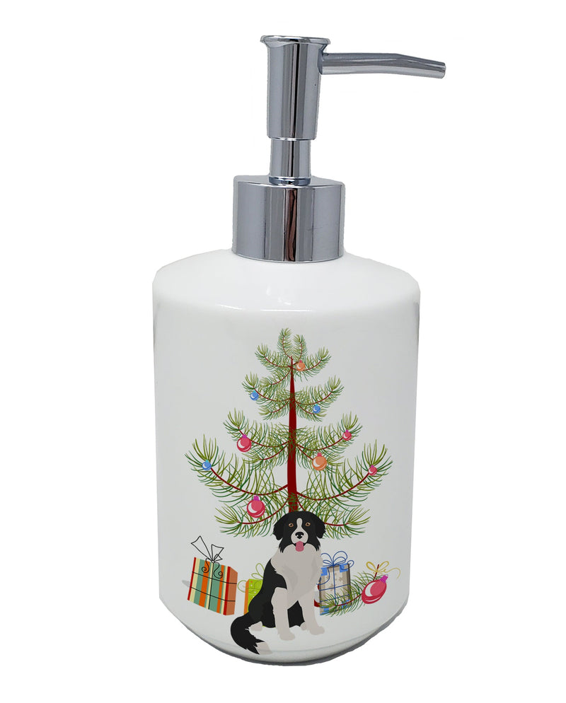 Borador Christmas Tree Ceramic Soap Dispenser