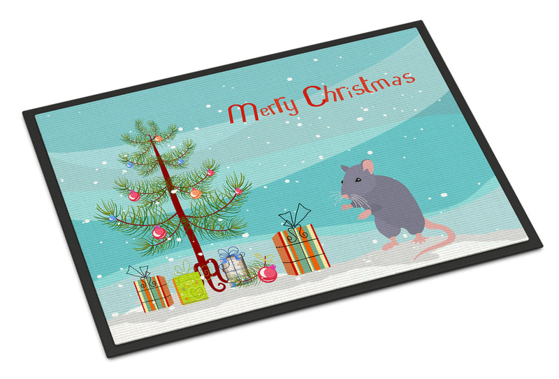 Blue Rat Merry Christmas Doormat - 24x36 Decorative Floor Mat – Indoor/Outdoor Rug with Artistic Flair CK4469JMAT
