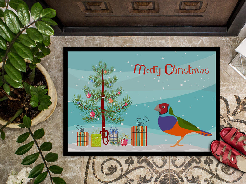 Amadina Merry Christmas Doormat - 18x27 Decorative Floor Mat – Indoor/Outdoor Rug with Artistic Flair CK4486MAT