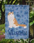 American Curl Cat Welcome Garden Flag - Outdoor Decorative Yard Flag CK5007GF