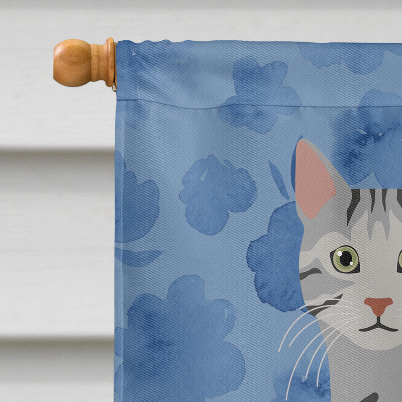 Egyptian Mau Cat Welcome Flag Canvas House Size CK5032CHF