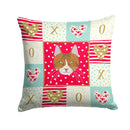 Aegean Cat Love Throw Pillow - 14x14 Decorative Pillow – Art for Your Home & Patio CK5078PW1414