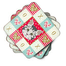 American Bobtail Cat Love Coasters - Set of 4 Lightweight Foam, Absorbent Drink Coasters  CK5079FC