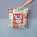 American Bobtail Cat Love Throw Pillow - 14x14 Decorative Pillow – Art for Your Home & Patio CK5079PW1414