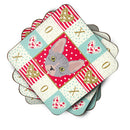 Bambino Cat Love Coasters - Set of 4 Lightweight Foam, Absorbent Drink Coasters  CK5088FC