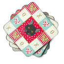 Bombay Cat Love Coasters - Set of 4 Lightweight Foam, Absorbent Drink Coasters  CK5091FC
