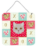 Brazilian Semi Longhair Cat Love Wall or Door Hanging Prints CK5094DS66