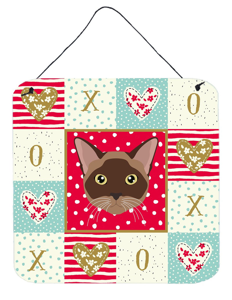 Burmese Cat Love Wall or Door Hanging Prints CK5096DS66