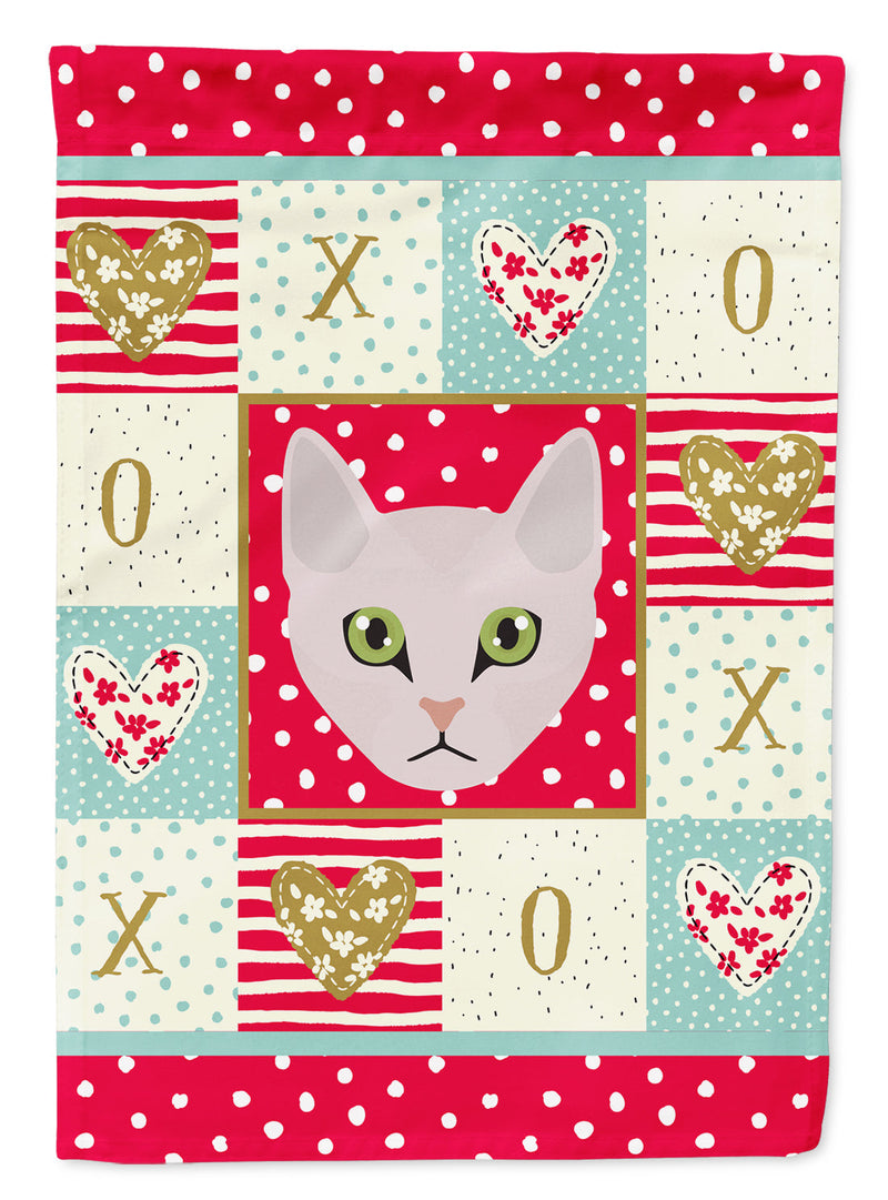 Burmilla Cat Flag Canvas House Size CK5097CHF