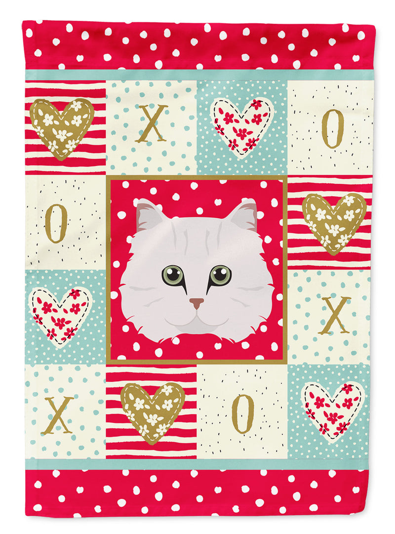 Chinchilla Persian Longhair Cat Garden Flag - Outdoor Decorative Yard Flag CK5103GF