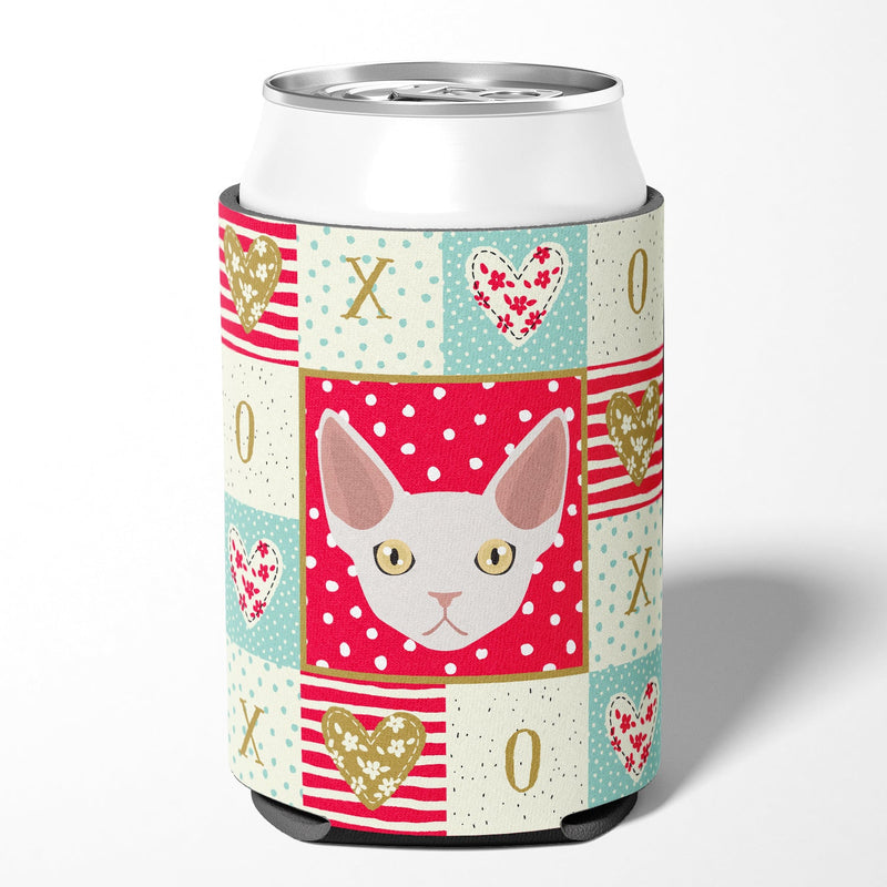 Devon Rex Cat Love Can or Bottle Hugger CK5110CC