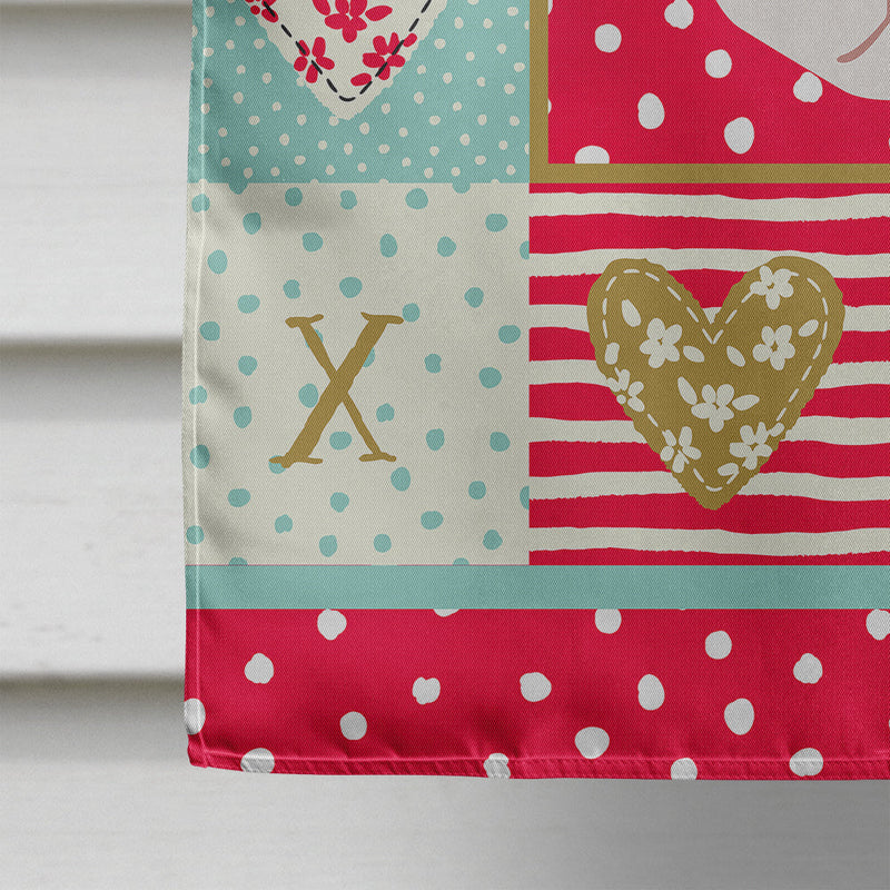 Devon Rex Cat Flag Canvas House Size CK5110CHF