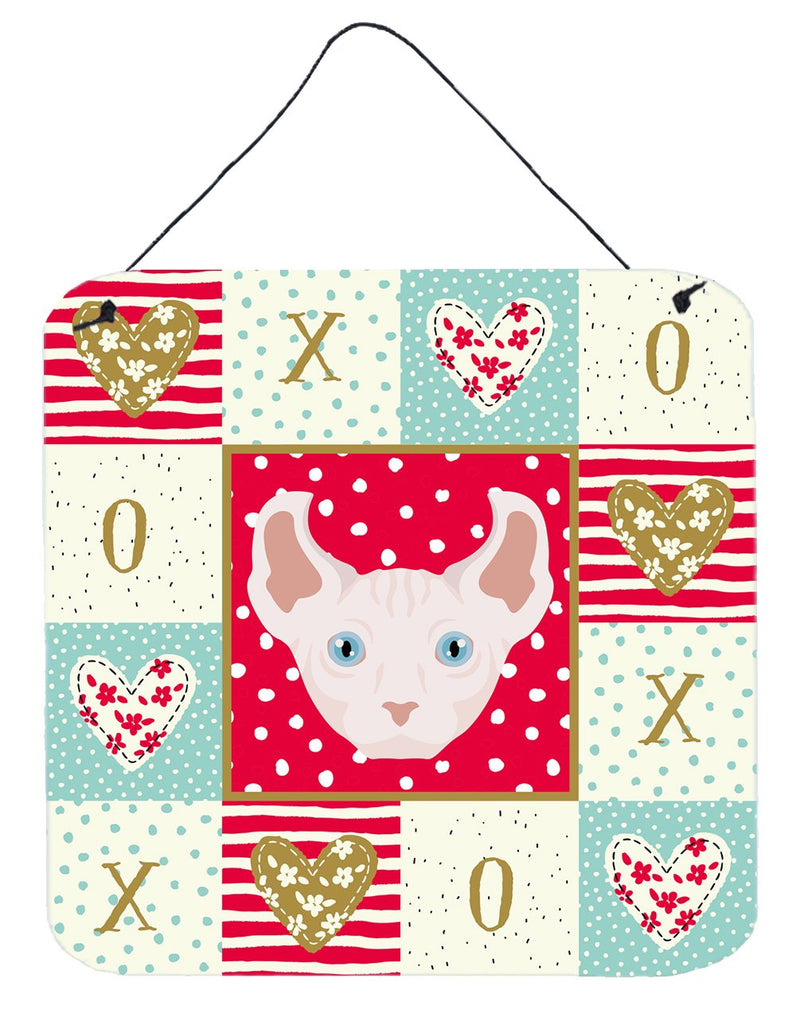 Dwelf Cat Love Wall or Door Hanging Prints CK5113DS66