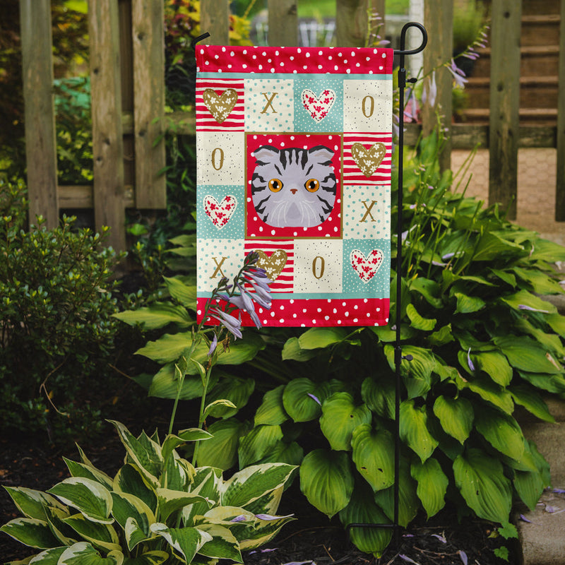 Foldex Exotic Fold Cat Garden Flag - Outdoor Decorative Yard Flag CK5118GF