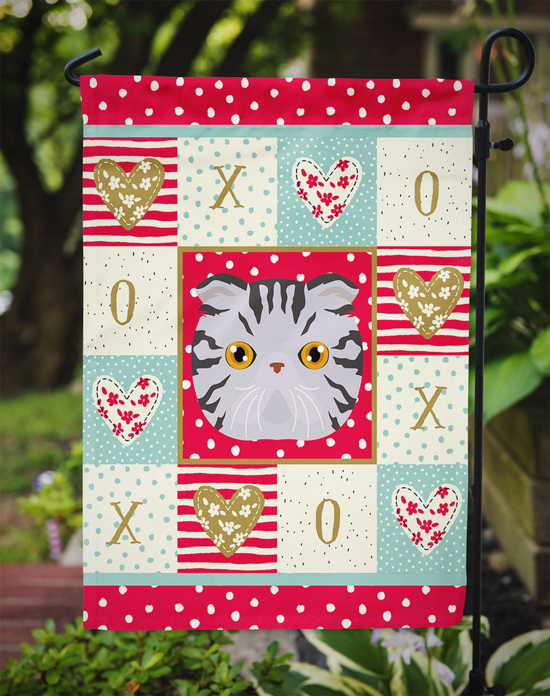 Foldex Exotic Fold Cat Garden Flag - Outdoor Decorative Yard Flag CK5118GF