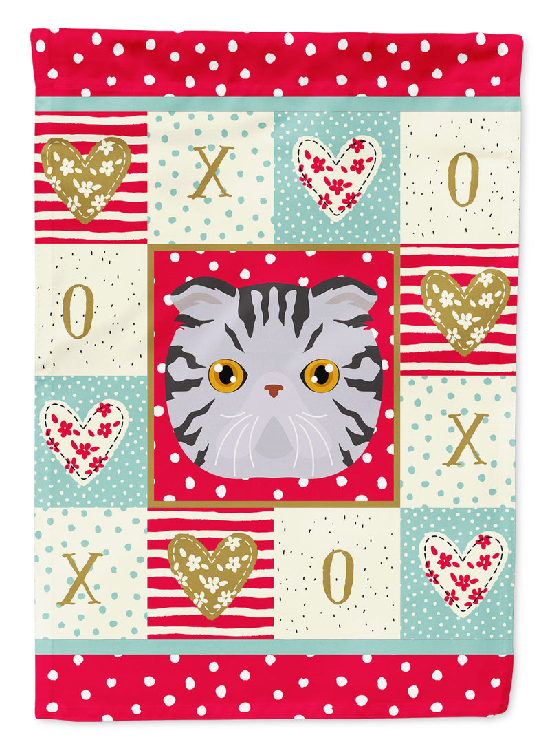Foldex Exotic Fold Cat Garden Flag - Outdoor Decorative Yard Flag CK5118GF