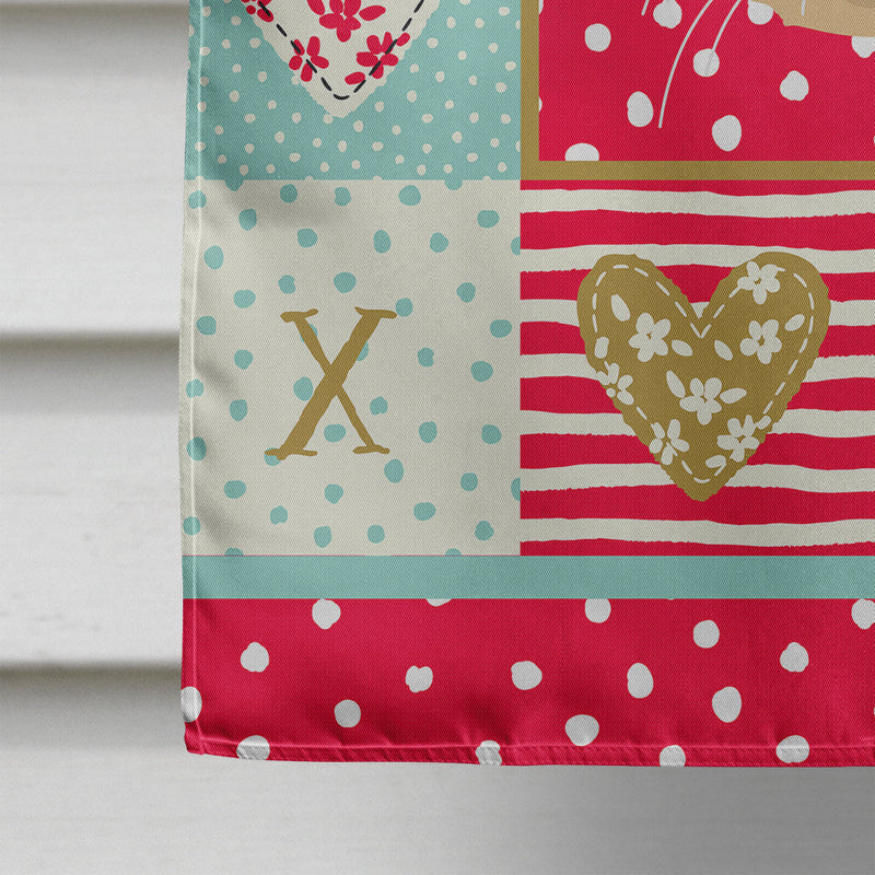 German Rex Cat Flag Canvas House Size CK5119CHF