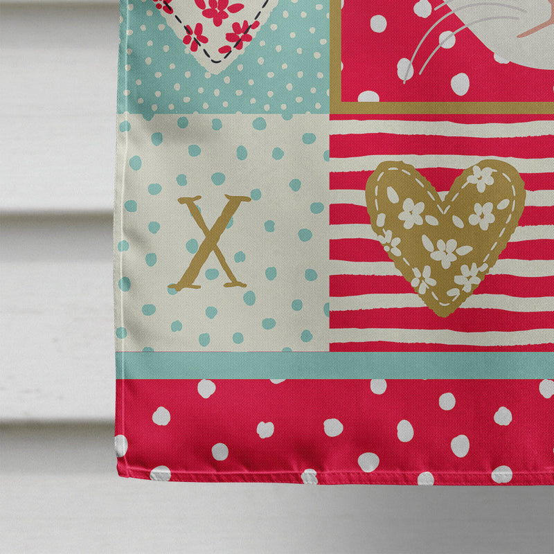 Korean Bobtail Cat Flag Canvas House Size CK5125CHF