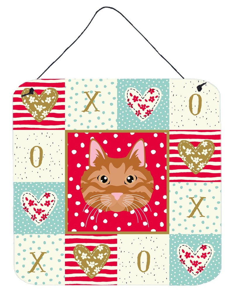 Kurilian Bobtail Cat Love Wall or Door Hanging Prints CK5126DS66