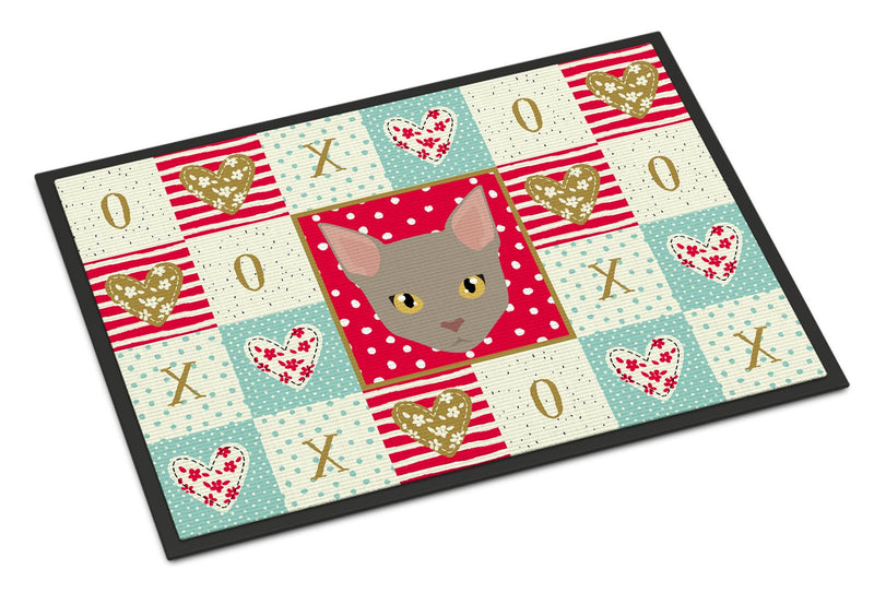 Malayan Cat Love Indoor or Outdoor Mat 24x36 CK5130JMAT