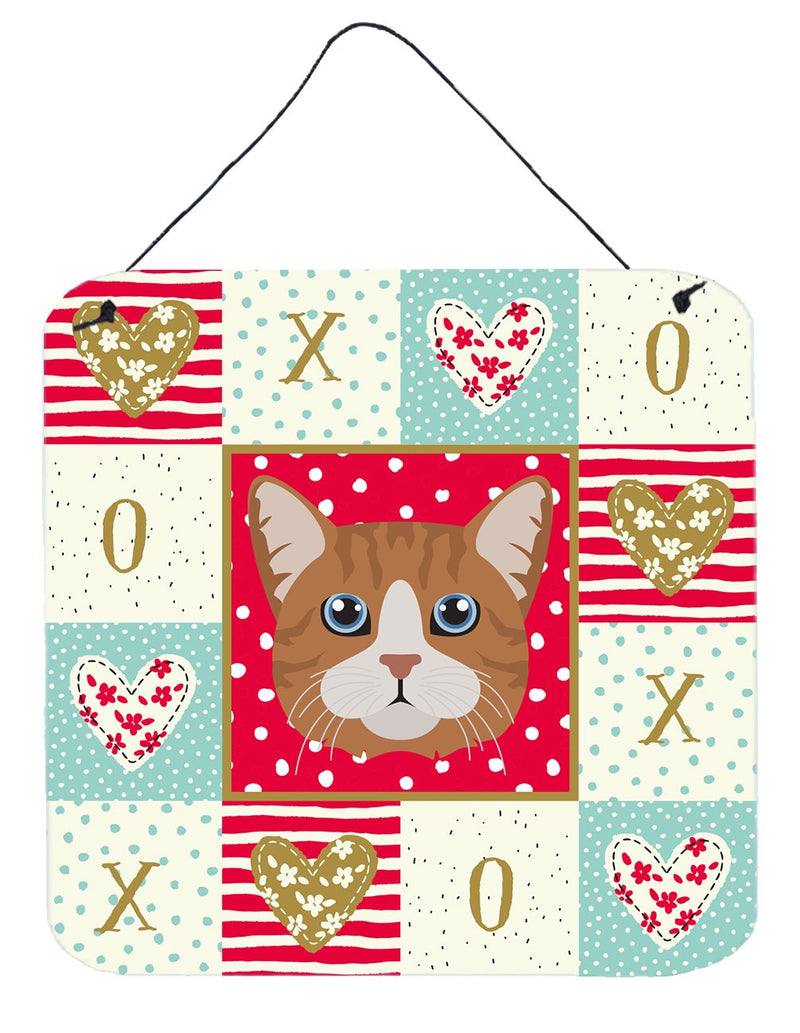 Manx Cat Love Wall or Door Hanging Prints CK5132DS66