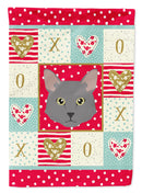Nebelung Cat Flag Canvas House Size CK5136CHF