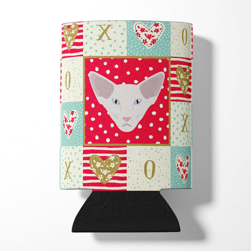 Oriental Longhair Cat Love Can or Bottle Hugger CK5142CC