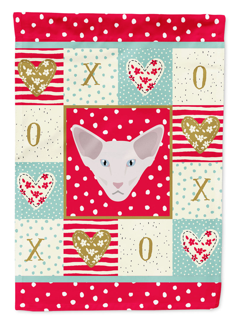 Oriental Longhair Cat Garden Flag - Outdoor Decorative Yard Flag CK5142GF