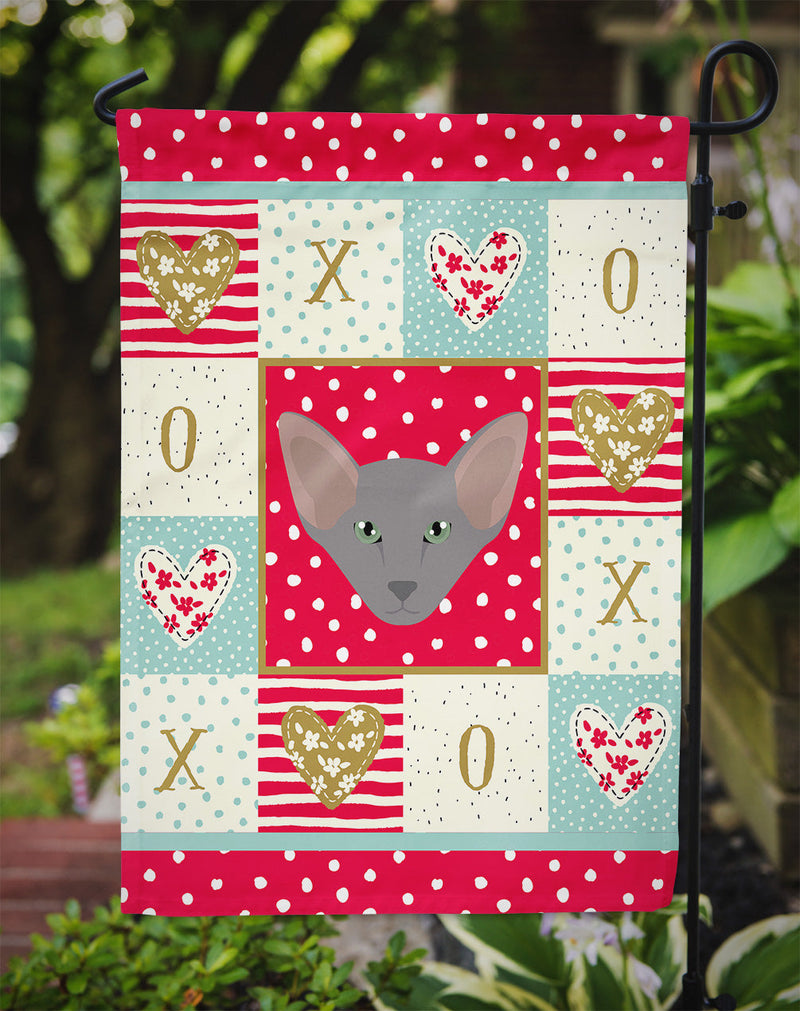 Oriental Shorthair Cat Garden Flag - Outdoor Decorative Yard Flag CK5143GF