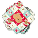 Persian Modern Cat Love Coasters - Set of 4 Lightweight Foam, Absorbent Drink Coasters  CK5146FC
