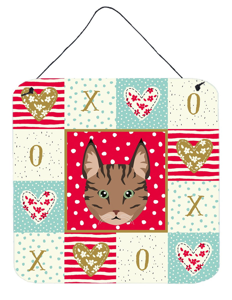 Pixie Bob Cat Love Wall or Door Hanging Prints CK5149DS66