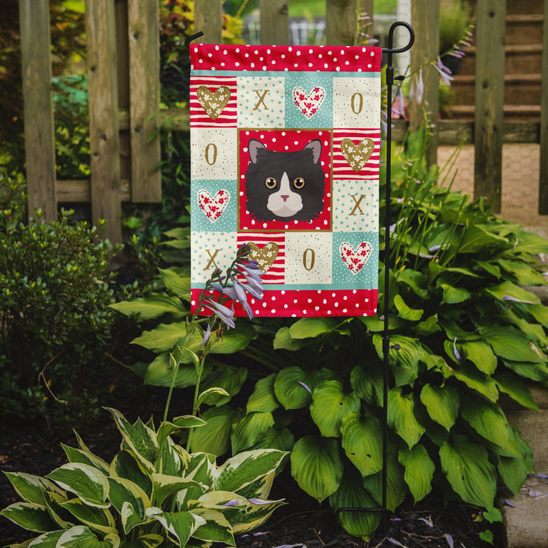 Poodle Cat Garden Flag - Outdoor Decorative Yard Flag CK5150GF