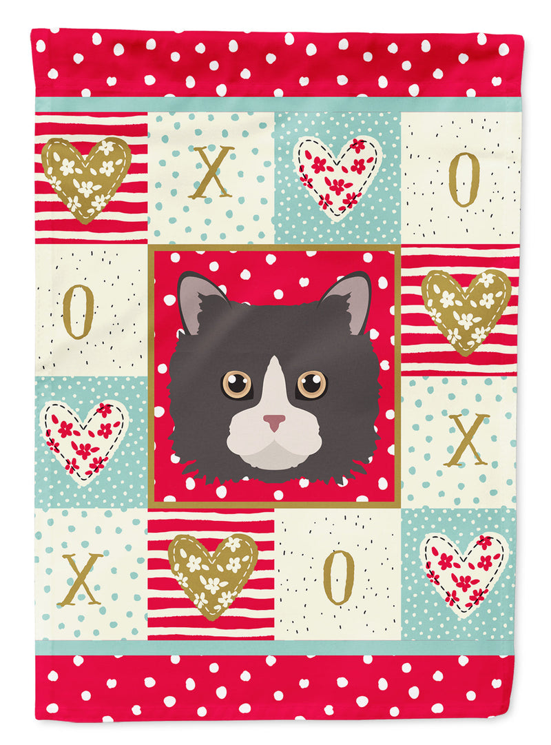 Poodle Cat Garden Flag - Outdoor Decorative Yard Flag CK5150GF