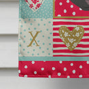 Russian White Black Cat Flag Canvas House Size CK5155CHF