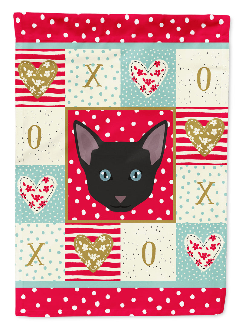 Russian White Black Cat Garden Flag - Outdoor Decorative Yard Flag CK5155GF