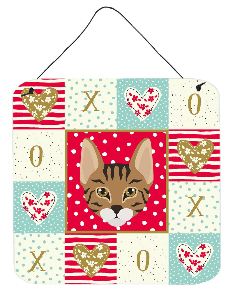 Savannah Cat Love Wall or Door Hanging Prints CK5157DS66