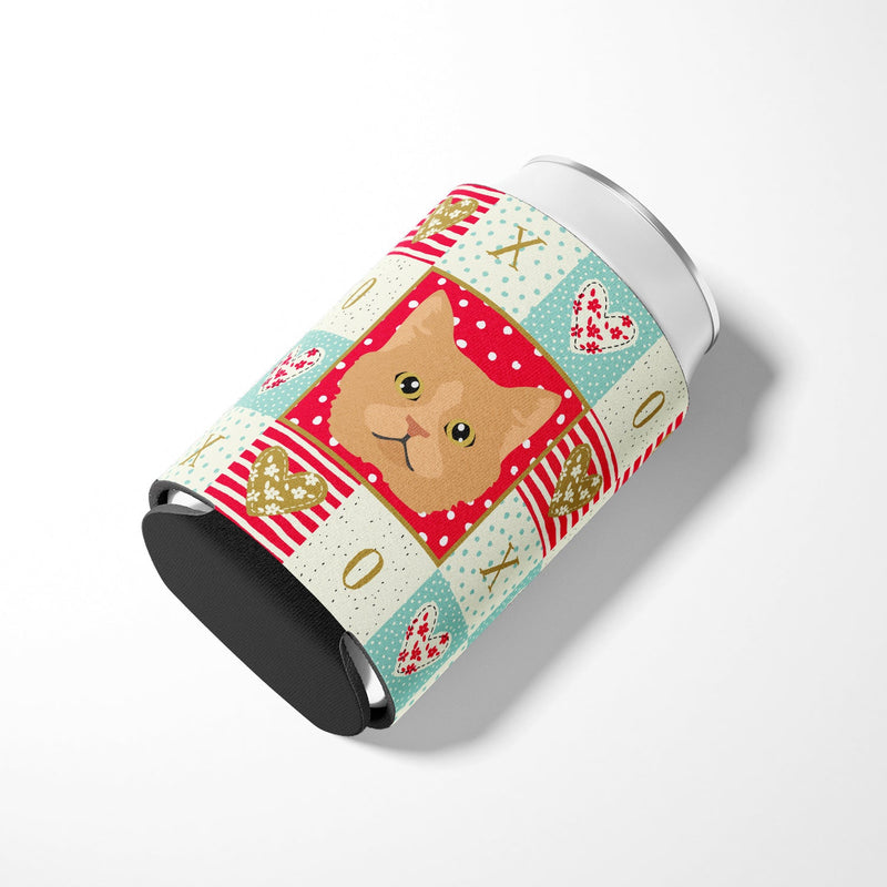 Selkirk Rex Cat Love Can or Bottle Hugger CK5160CC