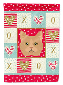 Selkirk Rex Cat Flag Canvas House Size CK5160CHF