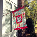 Serengeti Cat Love House Flag 28x40 Porch Sleeve Pole Decorative Outside Yard Banner Artwork Wall Hanging, Polyester