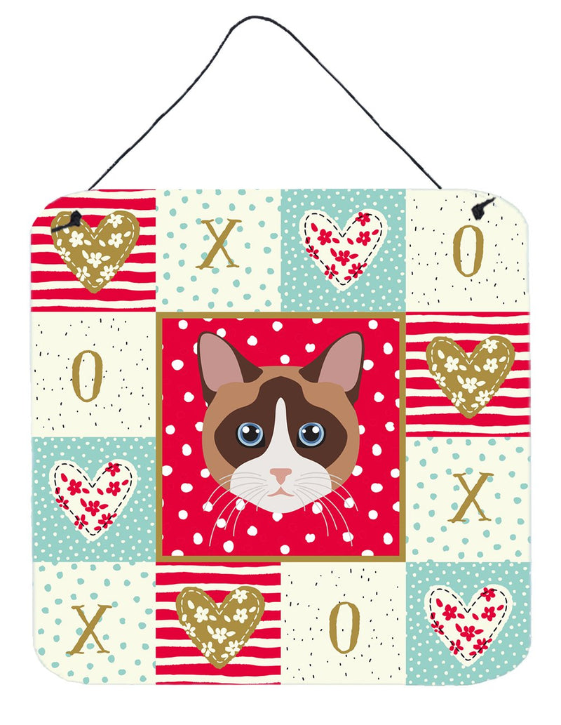 Snowshoe Cat Love Wall or Door Hanging Prints CK5167DS66